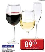 Luminare Winery Glasses