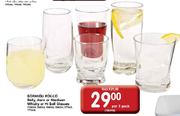 Bormoli Rocco Rolly,Aura or Madisan Whisky or Hi Ball Glasses