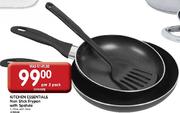 Kitchen Essentials Non Stick Frypan With Spatule