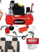 Hobbycraft 24Ltr/1.5KW Air Compressor Plus Kit