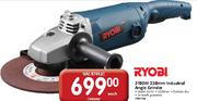 Ryobi 230mm Industrial Angle Grinder-2100W