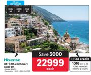 Hisense 85"(215cm) Smart UHD TV 85A7K