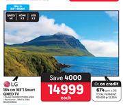 LG 65"(164cm) Smart QNED TV 65QNED756RB