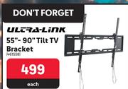 Ultra-Link 55"-90" Tilt TV Bracket 461558-Each