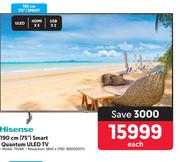 Hisense 75"(190cm) Smart Quantum ULED TV 75U6K