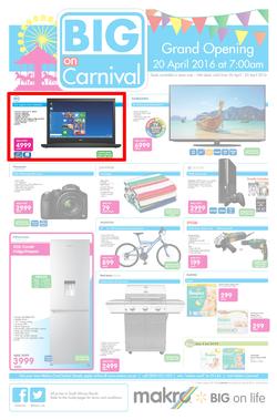 Makro : Carnival Opening (20 Apr - 25 Apr 2016), page 1