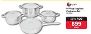 Tissolli 8-Piece Sapphire Cookware Set 317528