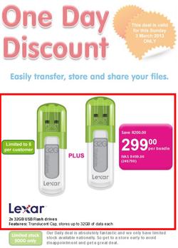 Makro : One Day Discount (3 March 2013 Only), page 1