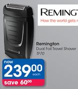 Remington Dual Foil Travel Shaver TF70