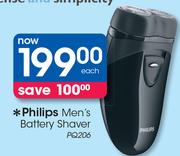 Philips Men's Battery Shaver PQ206