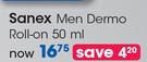 Sanex Men Dermo Roll On-50ml