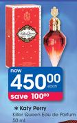 Katy Perry Killer Queen Eau De Parfum-50ml Each
