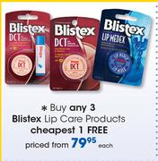 Blistex Lip Care Products-Each