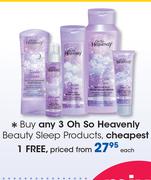 Oh So Heavenly Beauty Sleep Products-Ecah