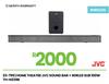 JVC Sound Bar + Wireless SUB 100W Home Theatre TH-N239B 23-799