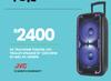 JVC Trolley Speaker 10" (2x1) 80W BT + MIC Home Theatre XS-N518PB 23-764