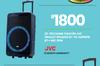JVC Trolley Speaker 12" Home Theatre XS-N4110PB BT + MIC 30W 23-751