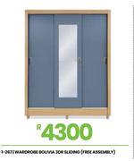 Bolivia  3DR Sliding Wardrobe