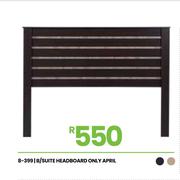 April (D.I.Y) (1 Box) B/Suite (Headboard Only)