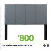 Sofia  B/Suite (Headboard Only)