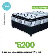 Arrezzo Luxury 152cm Queen Double P/Top Base Set 7-444