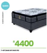 Enzo 152cm Queen Base Set 7-427
