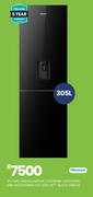 Hisense 305L Nett Black Mirror Fridge H450BMIB-WD/H415BMIB-WD/H415BMI-WD 20-545