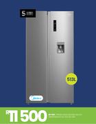 Midea 513L Net Met SxS Fridge BCD530 WD HC-689WEN (ESNY) 20-583