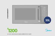 Midea 30L Mirror Microwave EM30 24-243