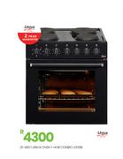 Univa Oven + Hob Combo U336B 21-480