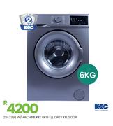 KIC 6Kg F/L Grey W/Machine KFL610GR 22-339