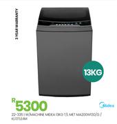 Midea 13Kg T/L MET W/Machine MA200W130/G/KL13TLE4M 22-335