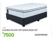 Sleepapedic Luxuria Pillow Top Queen Base Set 7-455