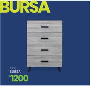 Bursa Chest Of Drawers 4-043