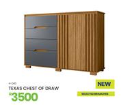 Texas Chest Of Draws 4-045