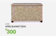 April Blanket Box 8-465