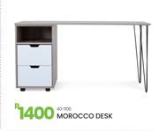 Morocco Desk 40-1106