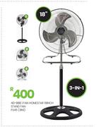 Homestar 18Inch Stand Fan FS45 (3IN1) 40-988