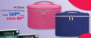 Clicks Oval Hard Vanity Bag-Each