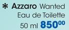 Azzaro Wanted Eau De Toilette-50ml