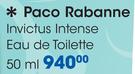 Paco Rabanne Invictus Intense Eau De Toilette-50ml