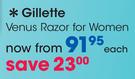 Gillette Venus Razor For Women-Each