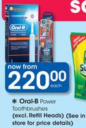 Oral-B Power Toothbrushes-Each