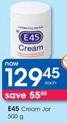 E45 Cream Jar-500g