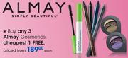 Almay Cosmetics-Each