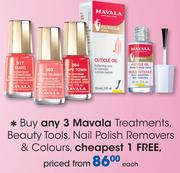 Mavala Treatments, Beauty Tools, Nail Polish Removers & Colours-Each