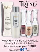 Trind Nail Colours, Beauty Tools & Nail Polish Removers-Each