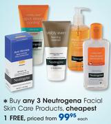 Neutrogena Facial Skin Care Products-Each