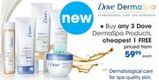 Dove DermaSpa Products-Each