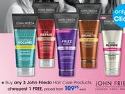 John Frieda Hair Care Products-Each